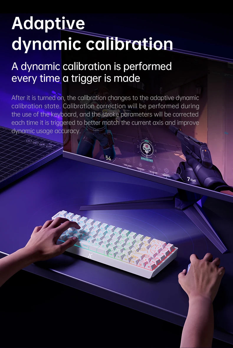 ACE60 Pro Magnetic Gaming Keyboard – 8000Hz, Rapid Trigger, Ultra-Fast Response