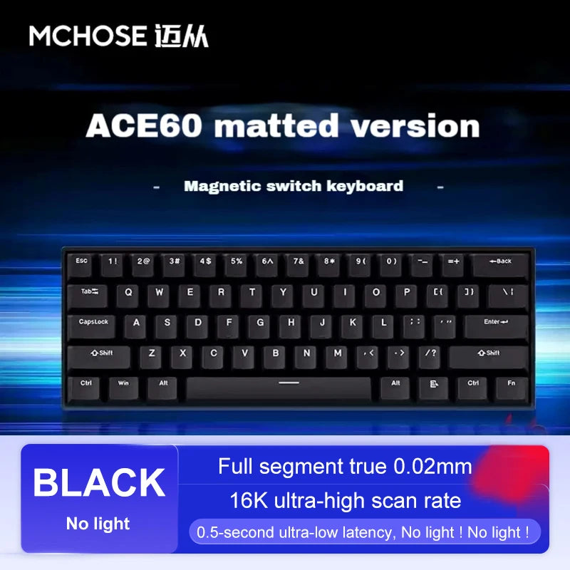 ACE60 Pro Magnetic Gaming Keyboard – 8000Hz, Rapid Trigger, Ultra-Fast Response