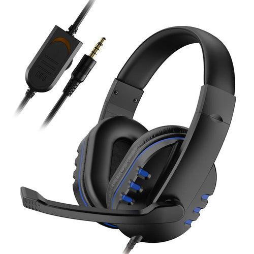 3.5mm Wired Gaming Headphones – Noise Cancelling with Mic for PS4/PC