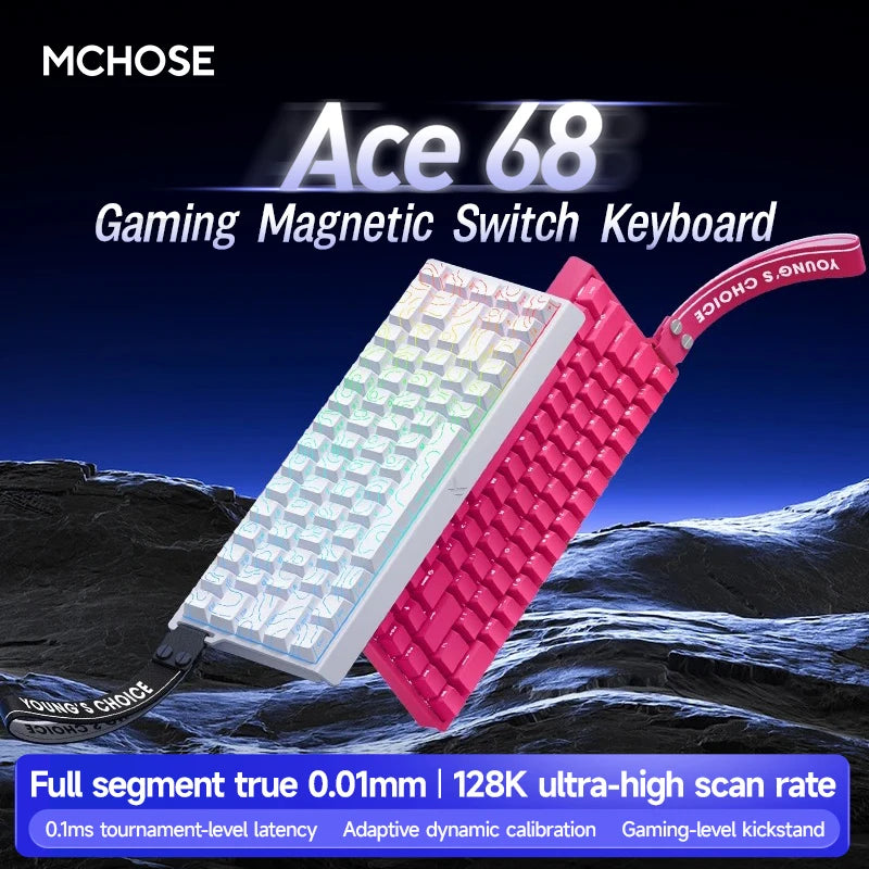 ACE60 Pro Magnetic Gaming Keyboard – 8000Hz, Rapid Trigger, Ultra-Fast Response