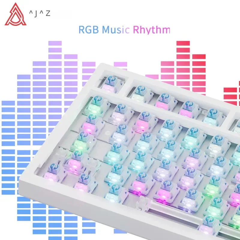 AJAZZ AK820 Gaming Keyboard – 75% Wireless Mechanical