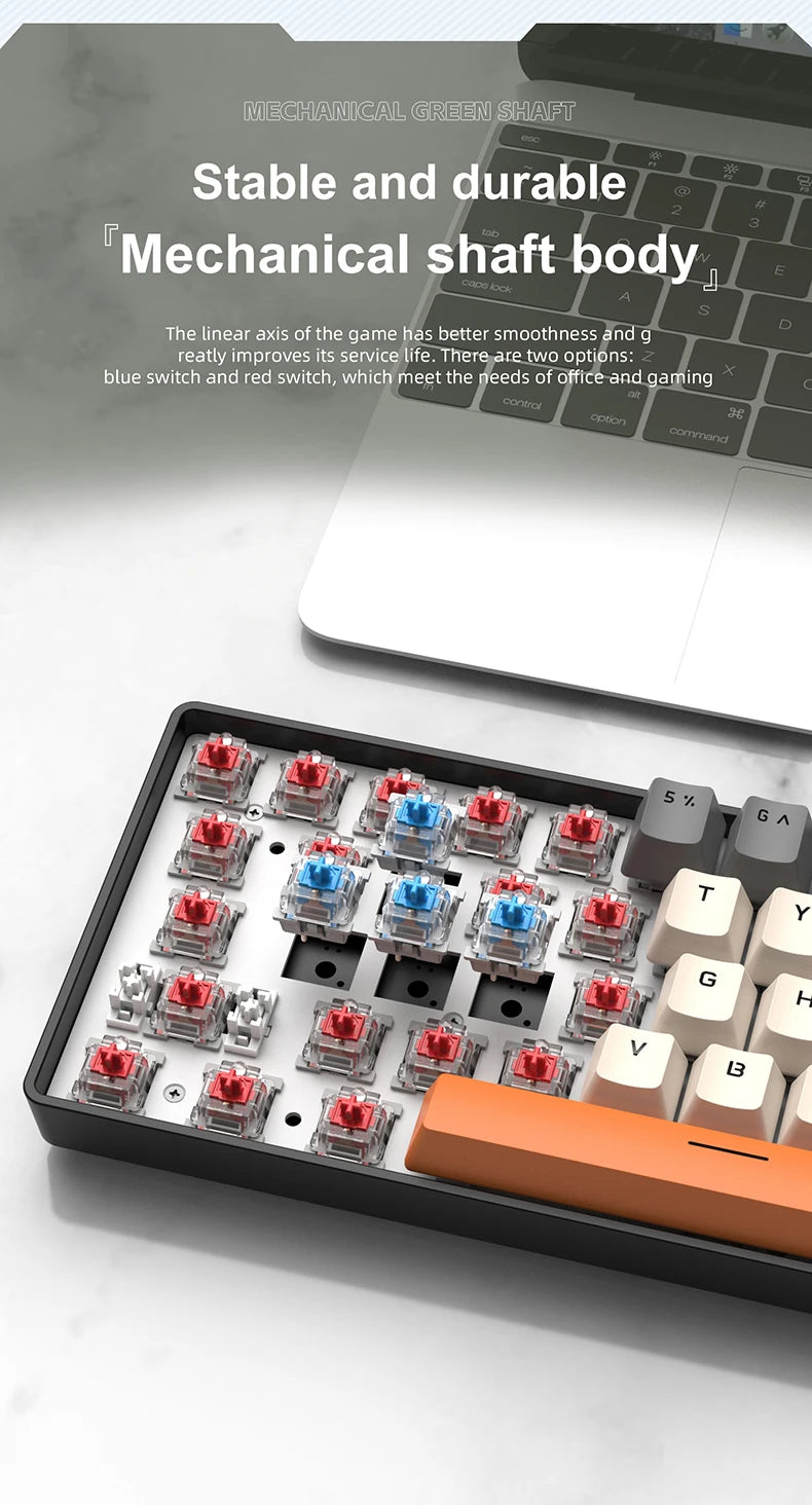 APAYADO K61 – 60% RGB Mechanical Gaming Keyboard