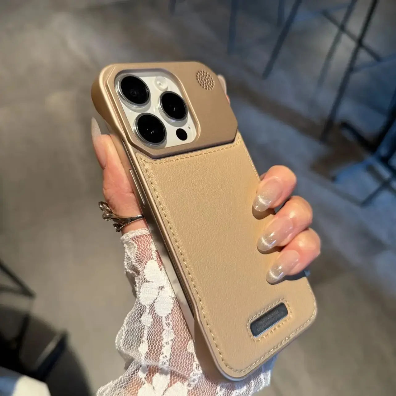 Aromatherapy Leather MagSafe Case – Frameless Armor Cover for iPhone 11–17