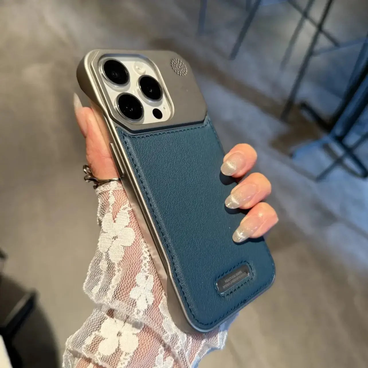Aromatherapy Leather MagSafe Case – Frameless Armor Cover for iPhone 11–17
